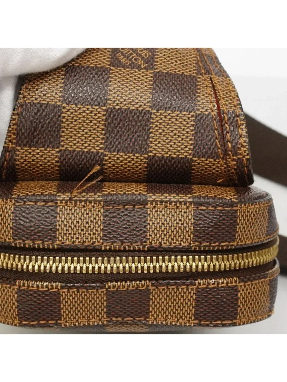 Louis Vuitton Belt Bag Damier Geronimos Ebene